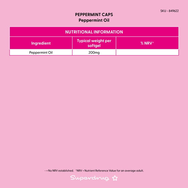 Superdrug Peppermint 30s