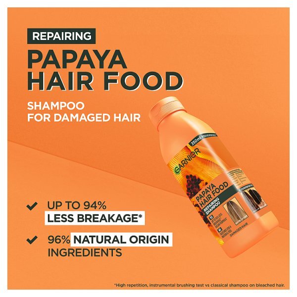 Garnier Ultimate Blends Hair Food Papaya Shampoo 350ml