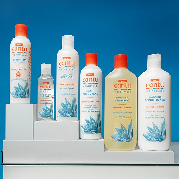 Cantu Weightless Smooth + Curl Cream 295ml