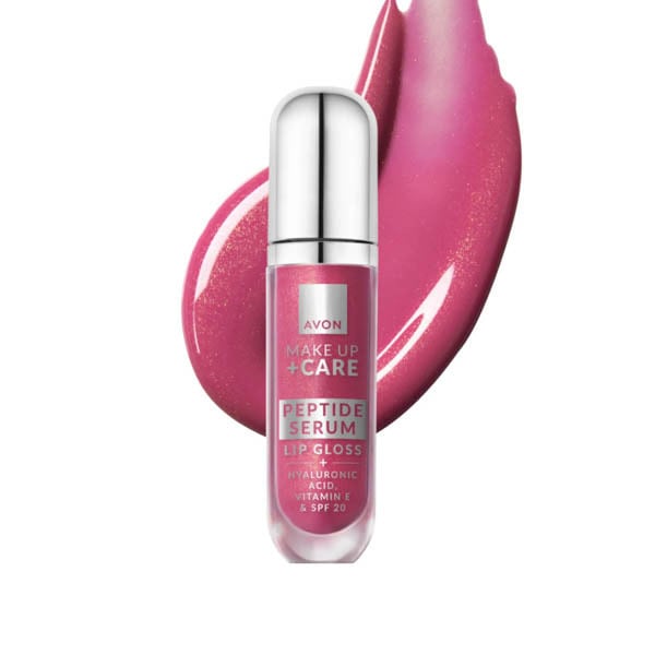 Avon Peptide Serum Lip Gloss - Dewy Pink