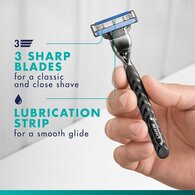 Gillette Mach3 Men's Razor Blade Refills, 12 Count