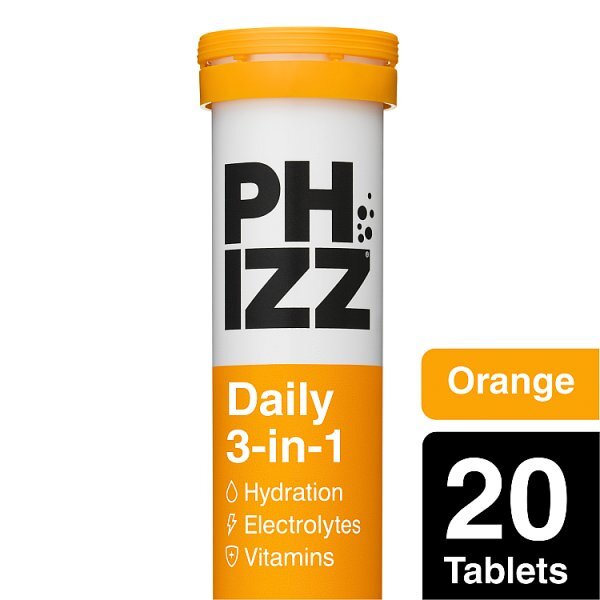 Phizz Orange 3-In-1 Hydration, Electrolytes & Vitamins
