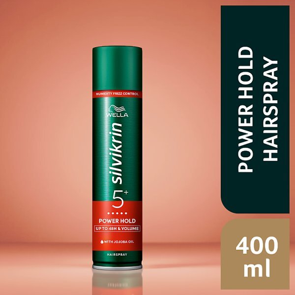 Wella Silvikrin Power Hold Hairspray 400ml