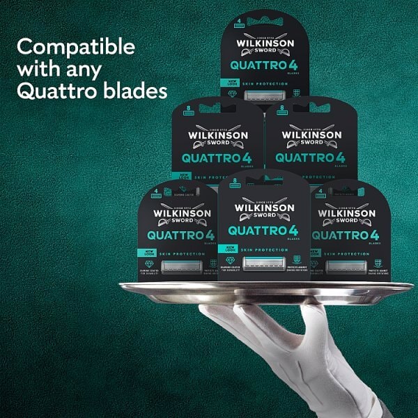 Wilkinson Sword Quattro Mens Razor