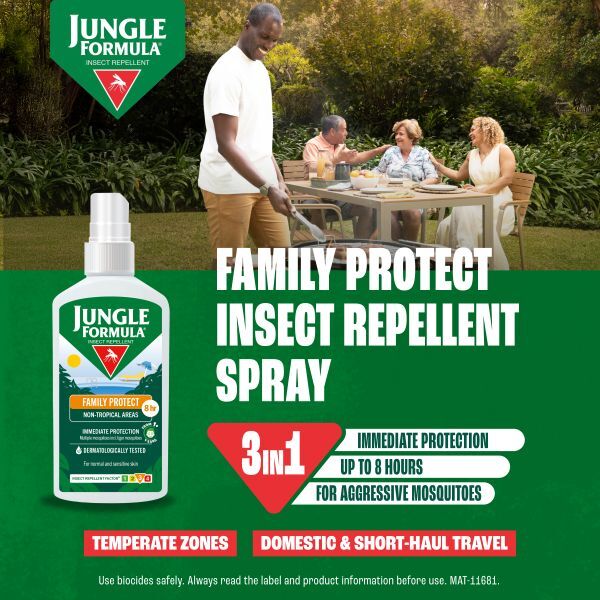Jungle Formula Family Protect Insect Repellent Spray Bottle 100ml