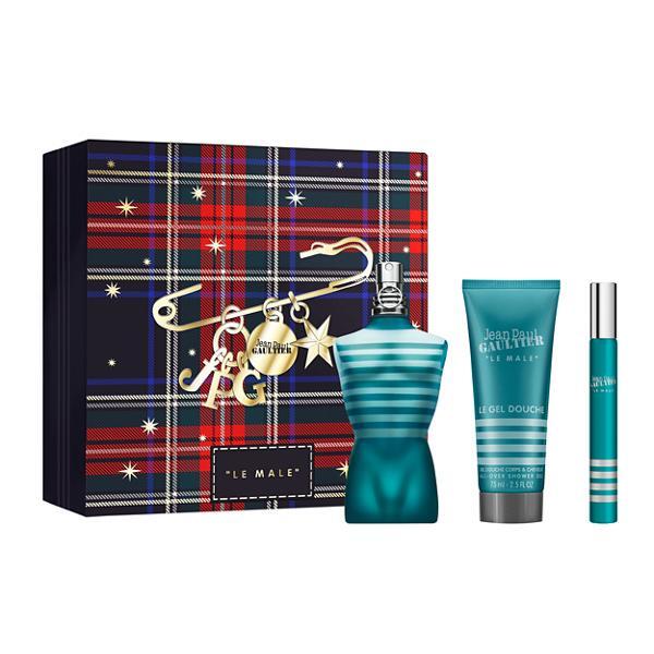 Jean Paul Gaultier Le Male Edt 75 Ml + Shower Gel + Edt 10ML Gift Set