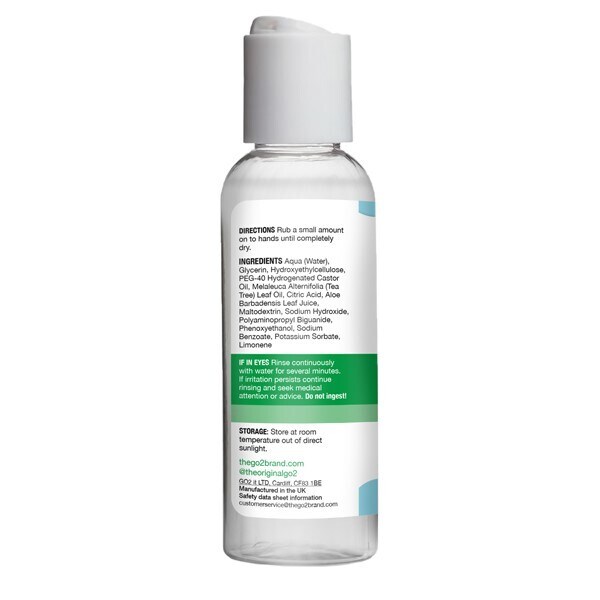 DNRprice GO2 Anti-Bacterial HandGel 100ml