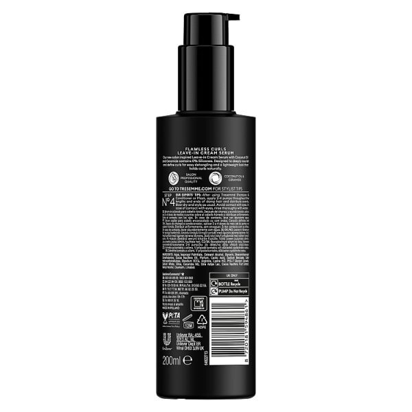 Tresemme Flawless Curls Leave-In Cream Serum 200Ml