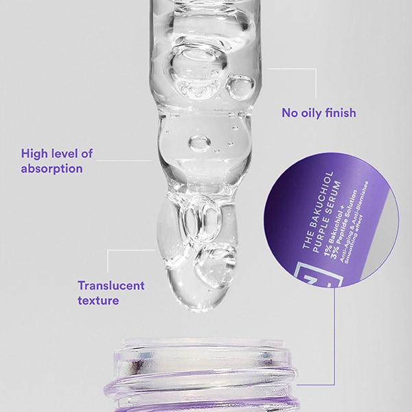 3INA The Bakuchiol Peptides Purple Serum