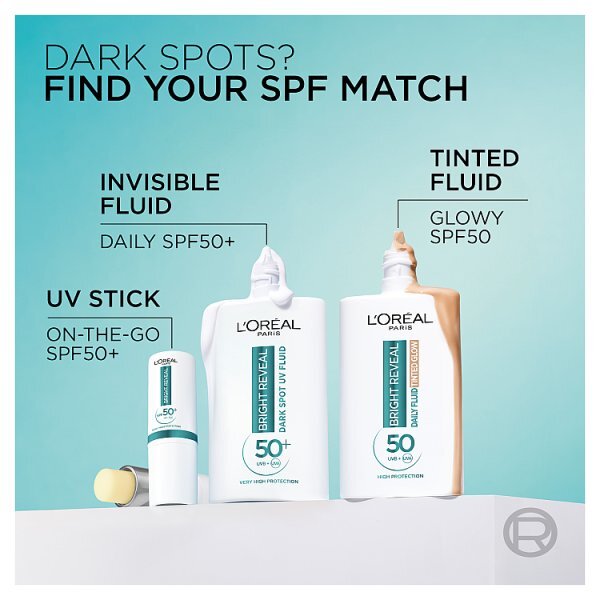 L'Oréal Paris Bright Reveal Daily UV Stick Spf 50+, 9ml