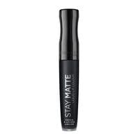 Rimmel Stay Matte Liquid Lipstick Pitch Black 840