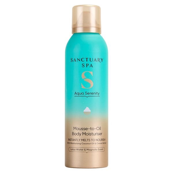 Sanctuary Spa Aqua Serenity Mousse To Oil Body Moisturiser 200Ml