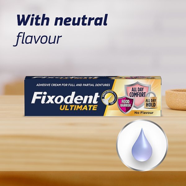 Fixodent Ultimate Flavour Free 40g