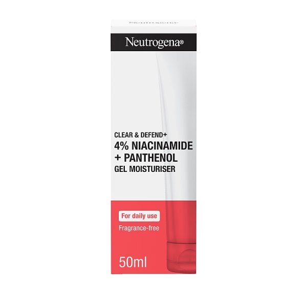 DNR Neutrogena Clear & Defend+ Gel Moisturiser 50Ml