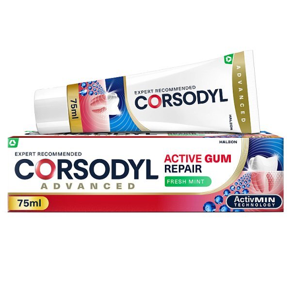 Corsodyl Active Gum Repair Toothpaste 75Ml
