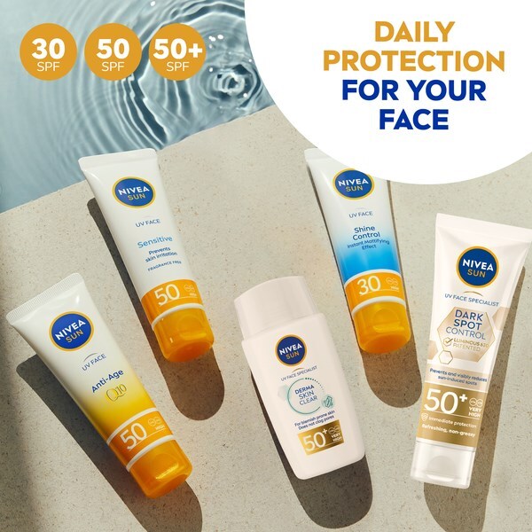 Nivea Sun Derma Blemish Control Sun Fluid Spf50+ 40Ml