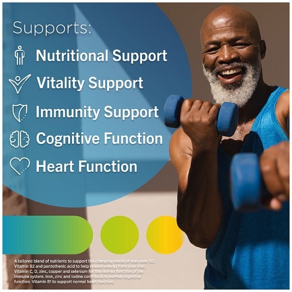 Centrum Men 50+ Multivitamin Tablets 60S