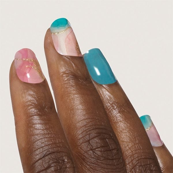 Mylee Gel Nail Wraps Cosmic Swirl