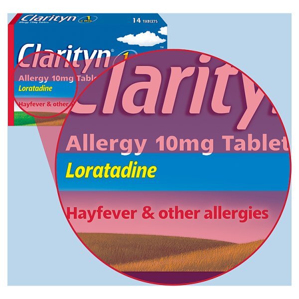 Clarityn Allergy & Hayfever Prescription Strength 10 Tablets