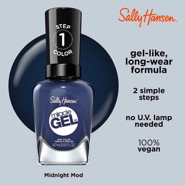 Sally Hansen Miracle Gel Nail Polish - Midnight Mod