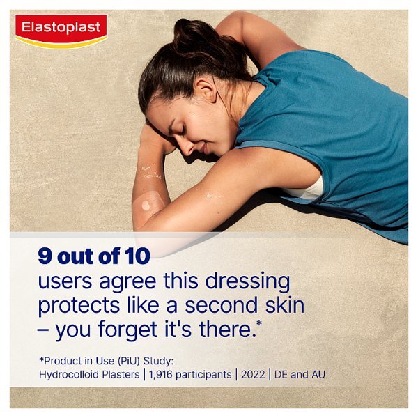 Elastoplast Second Skin Protection Xl Dressings 3 Pack