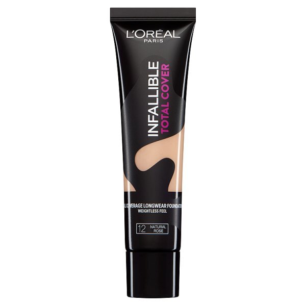 L'Oreal Infallible Total Cover Foundation 12 Natural Rose