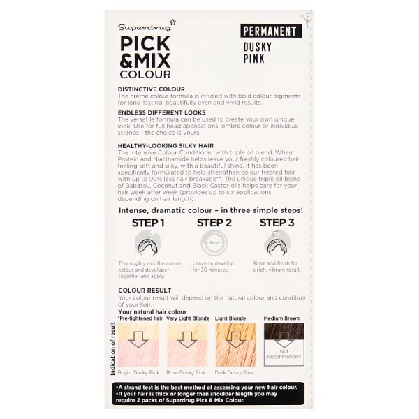 S/D PICK & MIX DUSKY PINK PERM CLR