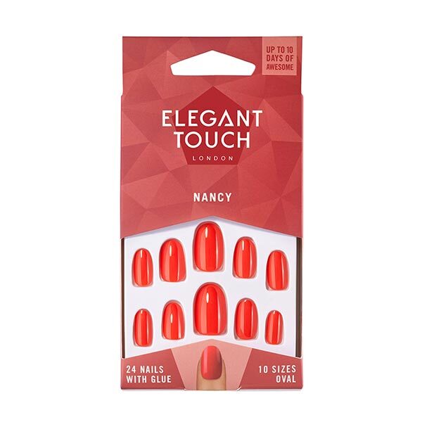 Elegant Touch Colour Nails - Nancy (Red)
