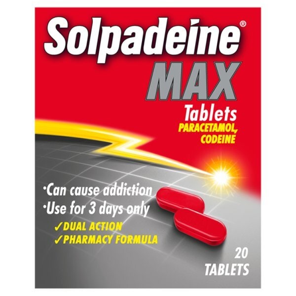 Solpadeine Max Tablets 20 Tablets