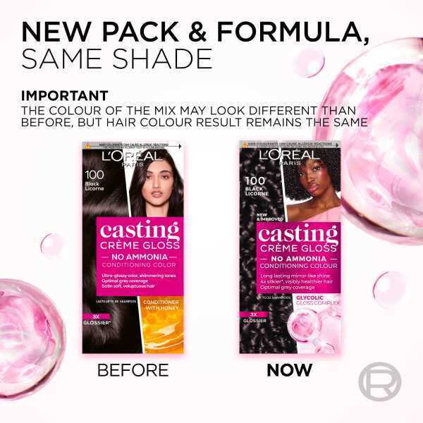 L'Oréal Casting Crème Gloss 200 Ebony Black Hair Dye