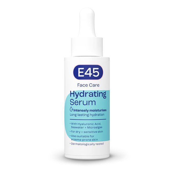 E45 Hydrating Facial Serum For Dry & Sensitive Skin 30Ml