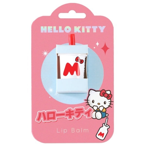 Hello Kitty Milk Bottle Lip Balm 3.5g Gift