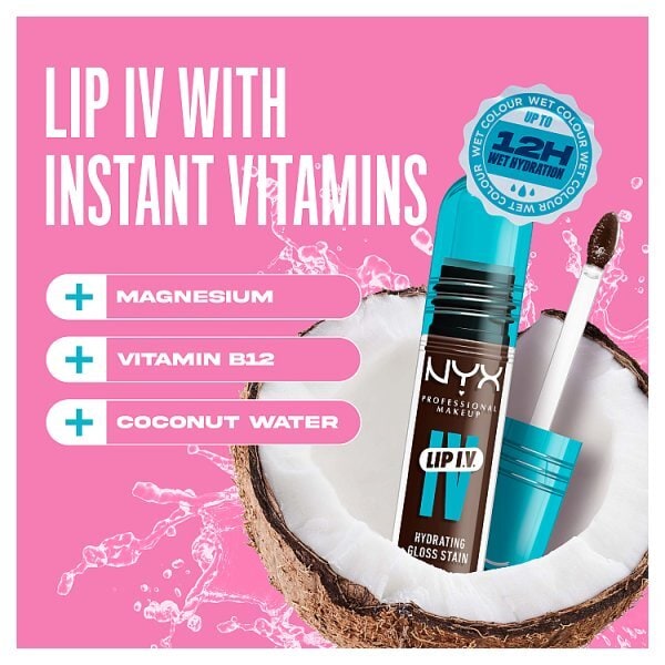 NYX Professional Makeup Lip IV Hydrating Gloss and Lip Stain
