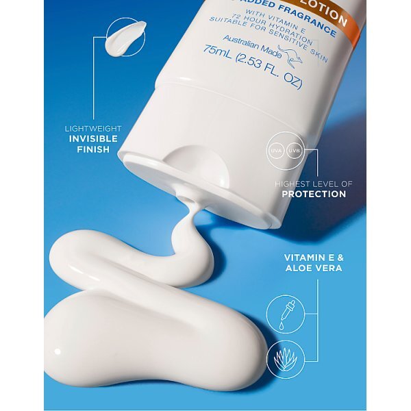 Bondi Sands Fragrance Free Sunscreen Lotion Spf50+ Face 75Ml