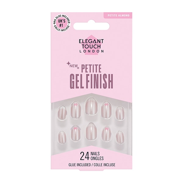 Elegant Touch Petite Gel Finish - Pink Bows