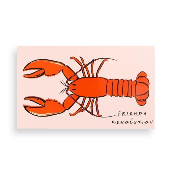 Revolution X Friends HeS Her Lobster Shadow Palette