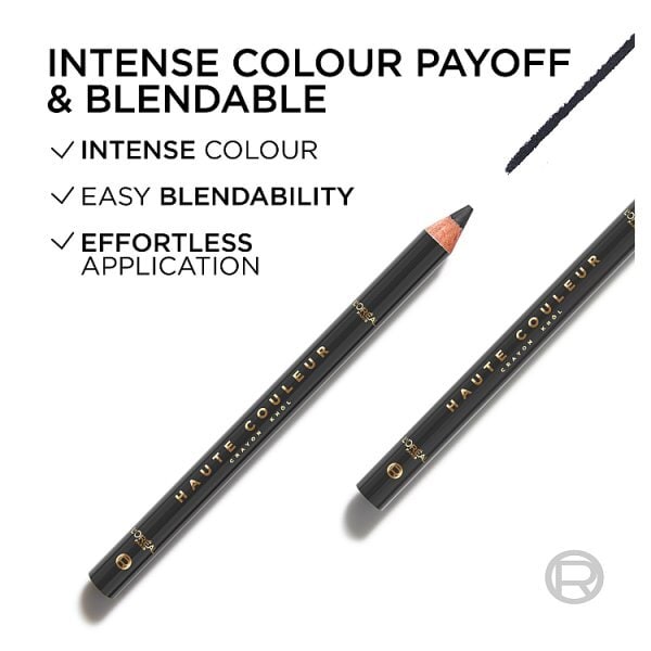 L'Oréal Paris Haute Couleur Crayon Khol Eyeliner Graphite Satin