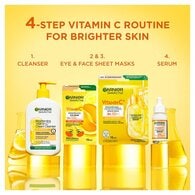 Garnier Vitamin C Eye Serum Tissue Mask