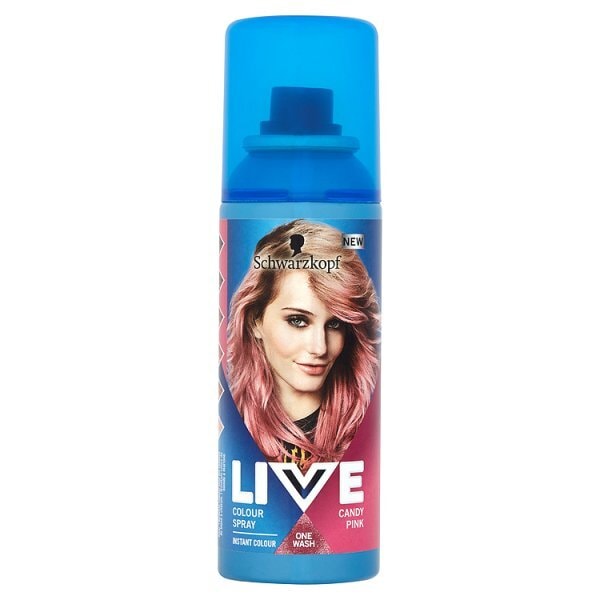LIVE Colour Spray Candy Pink 120ml