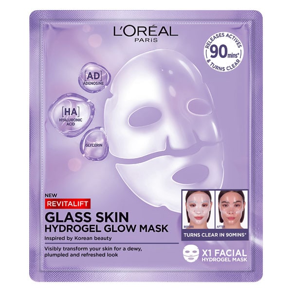 L'Oréal Paris Revitalift Filler Hydrogel Glow Mask Single Pack