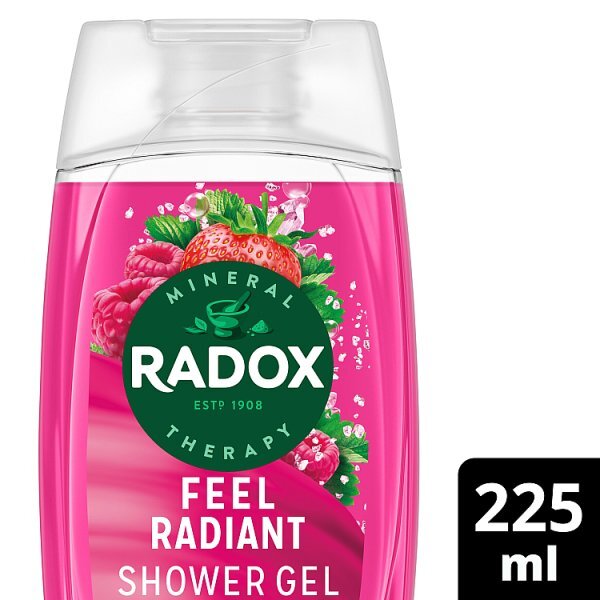 Radox Mineral Therapy's Feel Radiant Shower Gel 225 ml