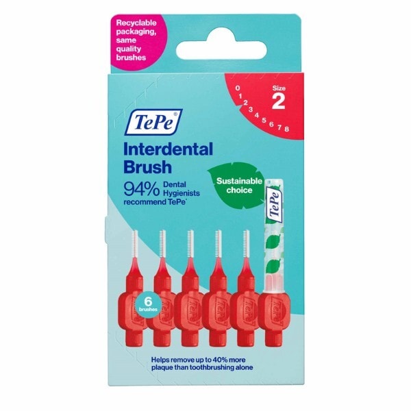 TePe Interdental Brush 0.5mm ISO Size 2