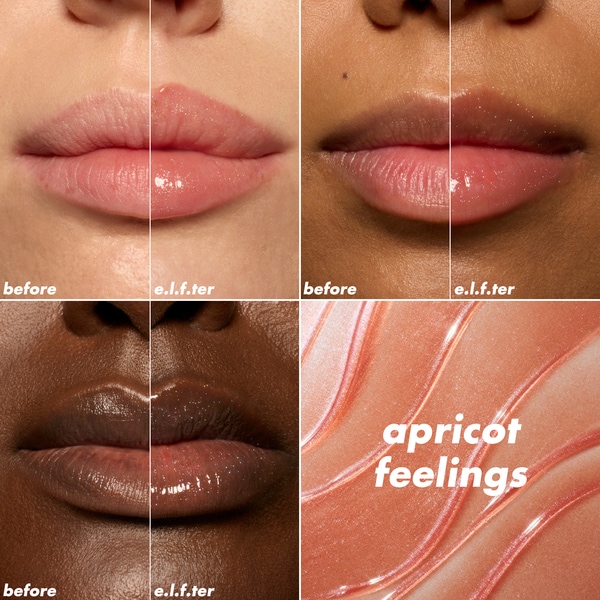 E.L.F. Glow Reviver Plumping Lip Oil Apricot Feelings