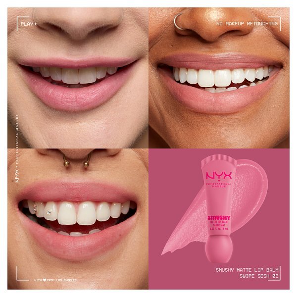 NYX Professional Makeup Smushy Matte Lip Balm Swipe Sesh