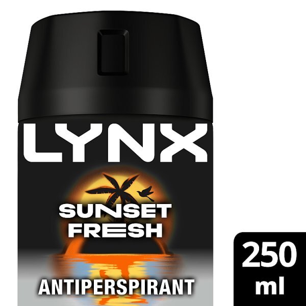 Lynx Antiperspirant Deodorant Aerosol Sunset Fresh 250Ml