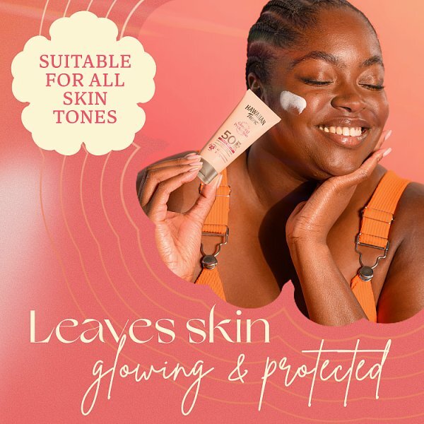 Hawaiian Tropic Glowing Protection Face Cream SPF50 50ml