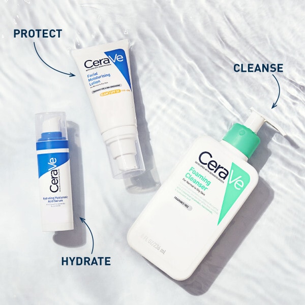 CeraVe Foaming Cleanser with Niacinamide for Normal to Oily Skin 88ml