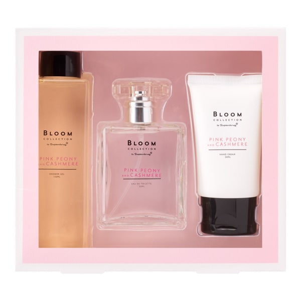 Superdrug Bloom Pink Peony & Cashmere Gift Set