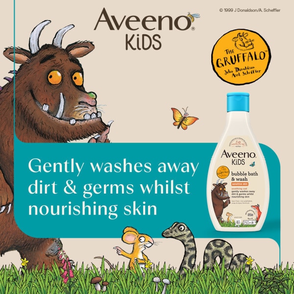 Aveeno Kids Bubble Bath & Wash 250Ml