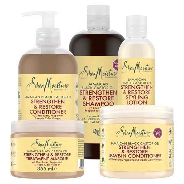 Shea Moisture Strengthen and Restore Bundle